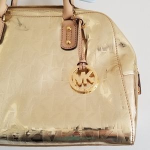 Michael Kors Gold Purse